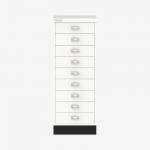 Bisley A3 Series MultiDrawer Traffic White 9 Drawer