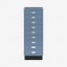 Bisley A3 Series MultiDrawer Bisley Blue 9 Drawer