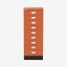 Bisley A3 Series MultiDrawer Bisley Orange 9 Drawer