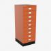 Bisley A3 Series MultiDrawer Bisley Orange 9 Drawer