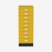 Bisley A3 Series MultiDrawer Yellow 9 Drawer