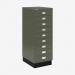 Bisley A3 Series MultiDrawer Olive Green 9 Drawer