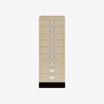 Bisley A3 Series MultiDrawer Natural Canvas 9 Drawer