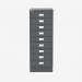 Bisley A3 Series MultiDrawer Anthracite Grey 9 Drawer