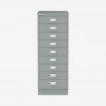Bisley A3 Series MultiDrawer Bisley Silver 9 Drawer
