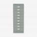 Bisley A3 Series MultiDrawer Bisley Silver 9 Drawer
