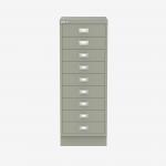 Bisley A3 Series MultiDrawer Goose Grey 9 Drawer