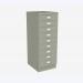 Bisley A3 Series MultiDrawer Goose Grey 9 Drawer