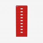 Bisley A3 Series MultiDrawer Cardinal Red 9 Drawer