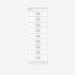 Bisley A3 Series MultiDrawer Traffic White 9 Drawer
