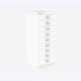 Bisley A3 Series MultiDrawer Traffic White 9 Drawer