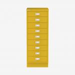 Bisley A3 Series MultiDrawer Yellow 9 Drawer