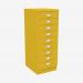 Bisley A3 Series MultiDrawer Yellow 9 Drawer