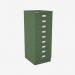 Bisley A3 Series MultiDrawer Olive Green 9 Drawer