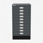 Bisley A3 Series MultiDrawer Anthracite Grey 10 Drawer