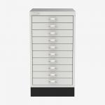 Bisley A3 Series MultiDrawer Chalk 10 Drawer