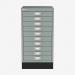 Bisley A3 Series MultiDrawer Bisley Silver 10 Drawer