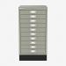 Bisley A3 Series MultiDrawer Goose Grey 10 Drawer