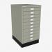 Bisley A3 Series MultiDrawer Goose Grey 10 Drawer