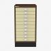 Bisley A3 Series MultiDrawer Coffee Cream 10 Drawer