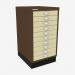 Bisley A3 Series MultiDrawer Coffee Cream 10 Drawer