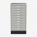 Bisley A3 Series MultiDrawer Light Grey 10 Drawer