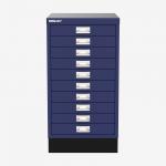 Bisley A3 Series MultiDrawer Oxford Blue 10 Drawer