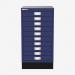 Bisley A3 Series MultiDrawer Oxford Blue 10 Drawer