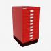 Bisley A3 Series MultiDrawer Cardinal Red 10 Drawer