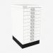 Bisley A3 Series MultiDrawer Traffic White 10 Drawer