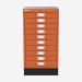 Bisley A3 Series MultiDrawer Bisley Orange 10 Drawer