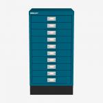 Bisley A3 Series MultiDrawer Azure 10 Drawer