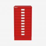 Bisley A3 Series MultiDrawer Cardinal Red 10 Drawer
