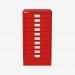 Bisley A3 Series MultiDrawer Cardinal Red 10 Drawer
