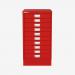 Bisley A3 Series MultiDrawer Cardinal Red 10 Drawer