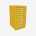 Bisley A3 Series MultiDrawer Yellow 10 Drawer