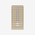 Bisley A3 Series MultiDrawer Natural Canvas 10 Drawer