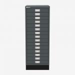 Bisley A3 Series MultiDrawer Anthracite Grey 15 Drawer