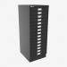 Bisley A3 Series MultiDrawer Black 15 Drawer
