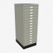 Bisley A3 Series MultiDrawer Goose Grey 15 Drawer