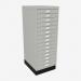 Bisley A3 Series MultiDrawer Light Grey 15 Drawer