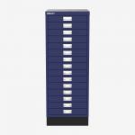 Bisley A3 Series MultiDrawer Oxford Blue 15 Drawer