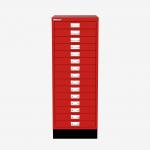 Bisley A3 Series MultiDrawer Cardinal Red 15 Drawer