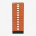Bisley A3 Series MultiDrawer Bisley Orange 15 Drawer