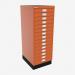 Bisley A3 Series MultiDrawer Bisley Orange 15 Drawer