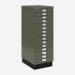 Bisley A3 Series MultiDrawer Olive Green 15 Drawer