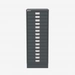 Bisley A3 Series MultiDrawer Anthracite Grey 15 Drawer