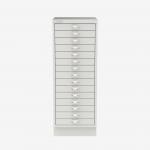 Bisley A3 Series MultiDrawer Chalk 15 Drawer