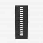 Bisley A3 Series MultiDrawer Black 15 Drawer
