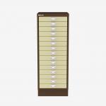 Bisley A3 Series MultiDrawer Coffee Cream 15 Drawer
